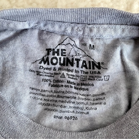 MOVING SALE❗️🆕 White tiger vintage wash tee - Picture 4 of 5